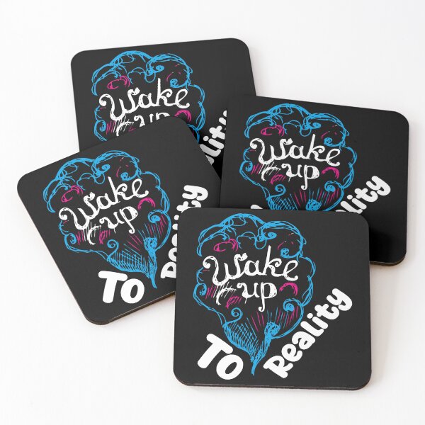 Item preview, Wake Up To Reality designed and sold by JakeGoodwin.