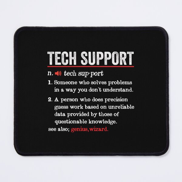 Artikelvorschau, Tech-Support-lustige Definition: Tech-Support-Geschenk - Computer-Service-Support entworfen und verkauft von Adexyl.