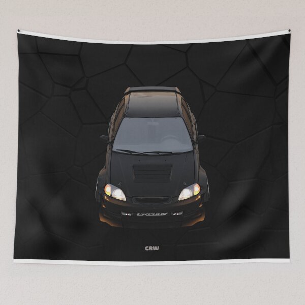 Item preview,  Car Fan art, Car guy, Car girl jdm car black honda gang. designed and sold by CRWorks Shop.