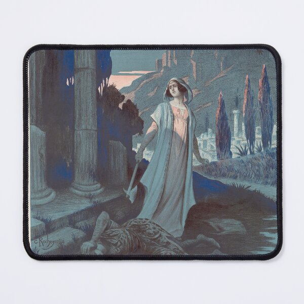 Item preview, Poster for the Paris première of Gismonda by Henry Février - Vintage Art designed and sold by RickE.