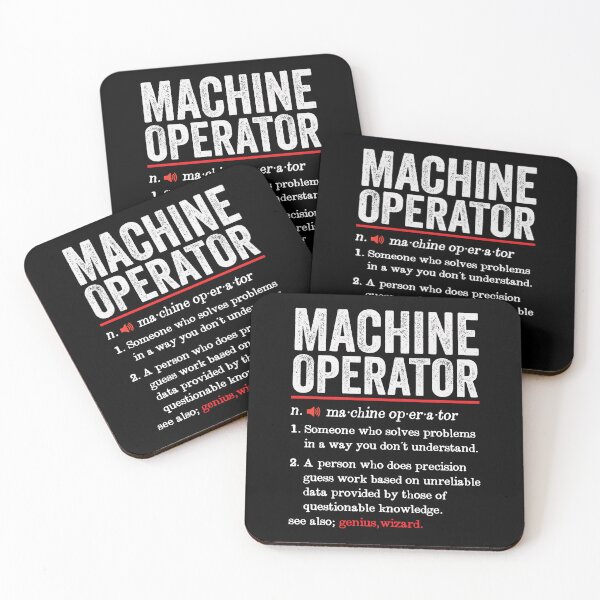 Item preview, Machine Operator Funny Definition: Machine Operator Gift - Machinist designed and sold by Adexyl.
