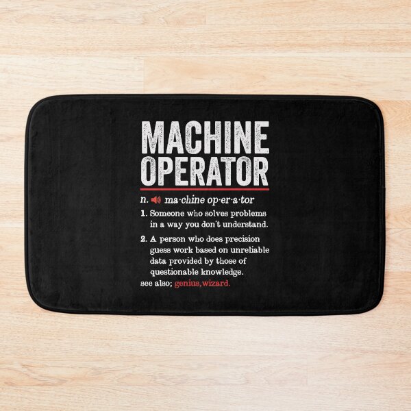 Item preview, Machine Operator Funny Definition: Machine Operator Gift - Machinist designed and sold by Adexyl.