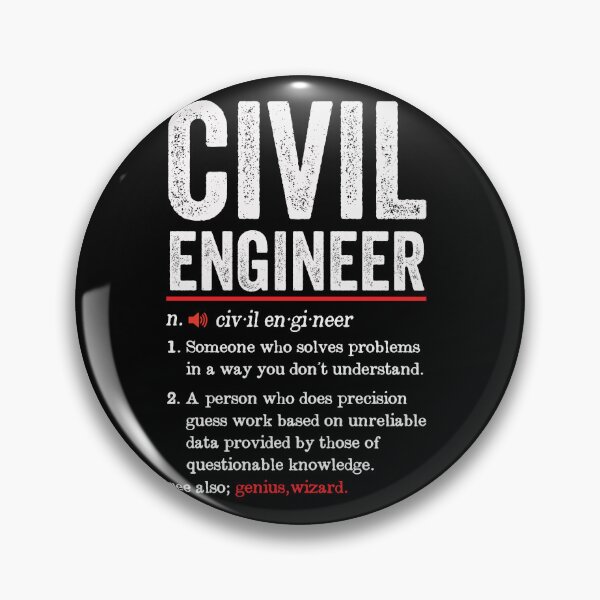 Item preview, Civil Engineer Funny Definition: Civil Engineer Gift - Civil Engineering designed and sold by Adexyl.