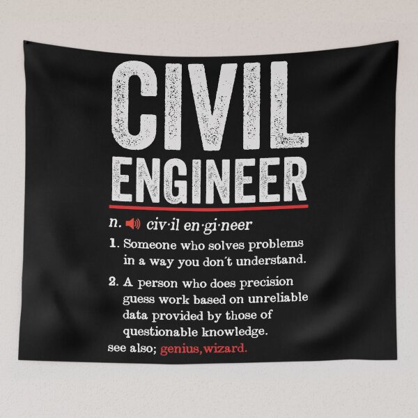 Item preview, Civil Engineer Funny Definition: Civil Engineer Gift - Civil Engineering designed and sold by Adexyl.