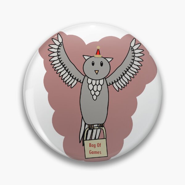 Item preview, Game Owl designed and sold by Comfort-Station.