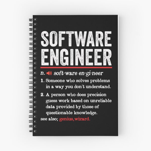 Item preview, Software Engineer Funny Definition: Software Engineer Gift - Computer Programmer Coder designed and sold by Adexyl.