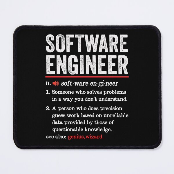 Item preview, Software Engineer Funny Definition: Software Engineer Gift - Computer Programmer Coder designed and sold by Adexyl.
