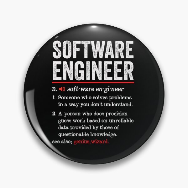 Item preview, Software Engineer Funny Definition: Software Engineer Gift - Computer Programmer Coder designed and sold by Adexyl.