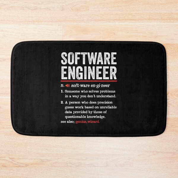 Item preview, Software Engineer Funny Definition: Software Engineer Gift - Computer Programmer Coder designed and sold by Adexyl.