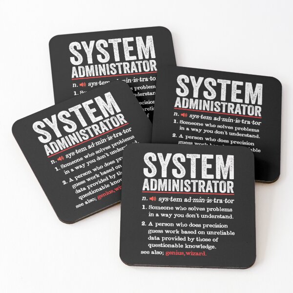 Item preview, System Administrator Funny Definition: System Administrator Gift - System Admin designed and sold by Adexyl.