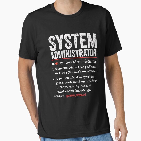 Item preview, System Administrator Funny Definition: System Administrator Gift - System Admin designed and sold by Adexyl.