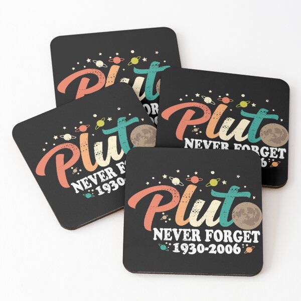 Item preview, Pluto Never Forget Pluto Funny Space Science Astronomy  designed and sold by AugustBrees.