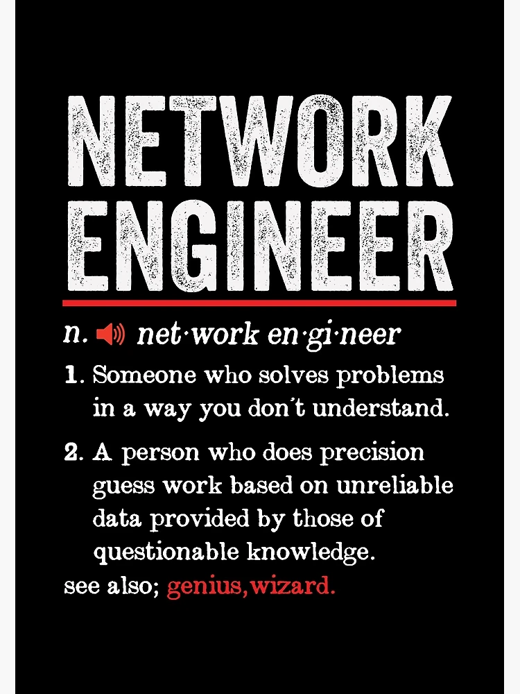 Network Engineer Funny Quotes Funny Network Engineering Quote For