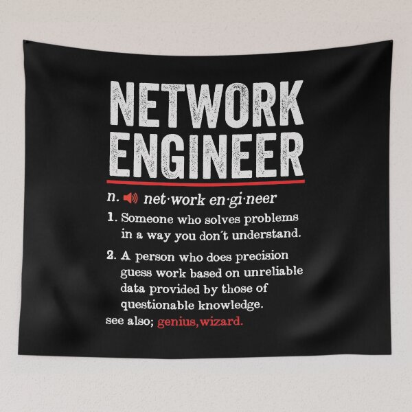 Item preview, Network Engineer Funny Definition: Network Engineer Gift - Internet Engineer Computer designed and sold by Adexyl.