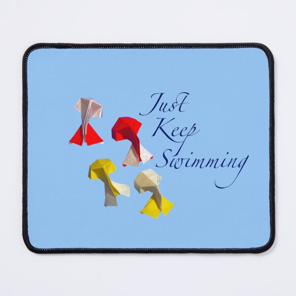 Item preview, Just keep swimming, origami koi fish designed and sold by Meo Design.