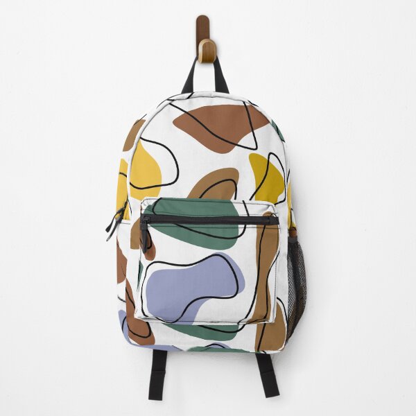 Item preview, Abstract Shape Pattern With Colorful Cow Print designed and sold by Wysoh.