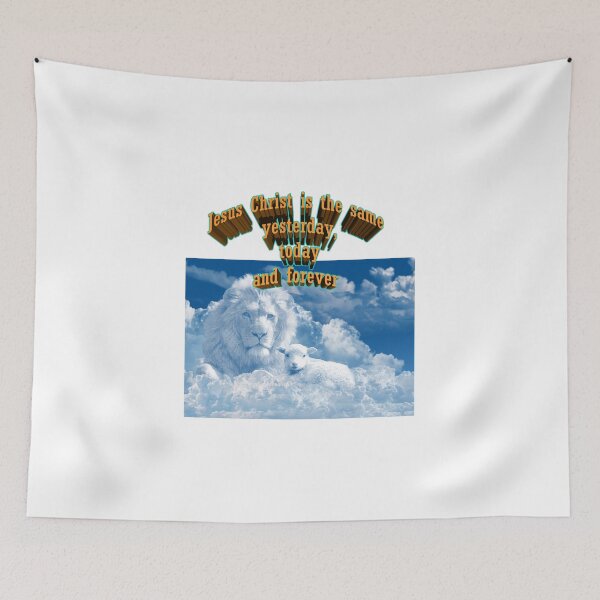 Item preview, Jesus Christ the lion and the lamb designed and sold by ILA-DODO.