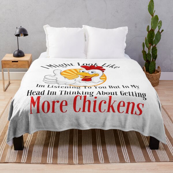 Item preview, I Might Look Like Im Listening To You But In My Head Im Thinking About Getting More Chickens designed and sold by badretop.