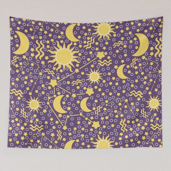 Item preview, Aquarius Sign Pattern Design designed and sold by racharanha.