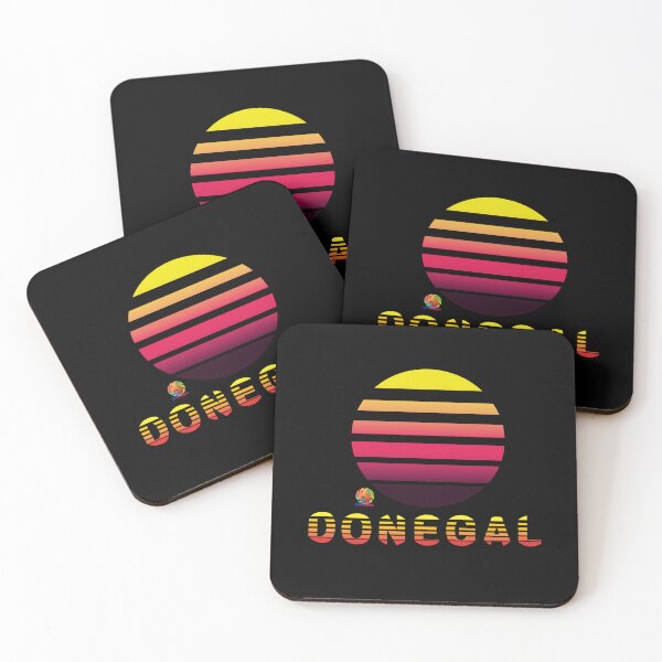 Item preview, Donegal Irlanda Retro Tropical Atardecer 8 designed and sold by OliDesigns.