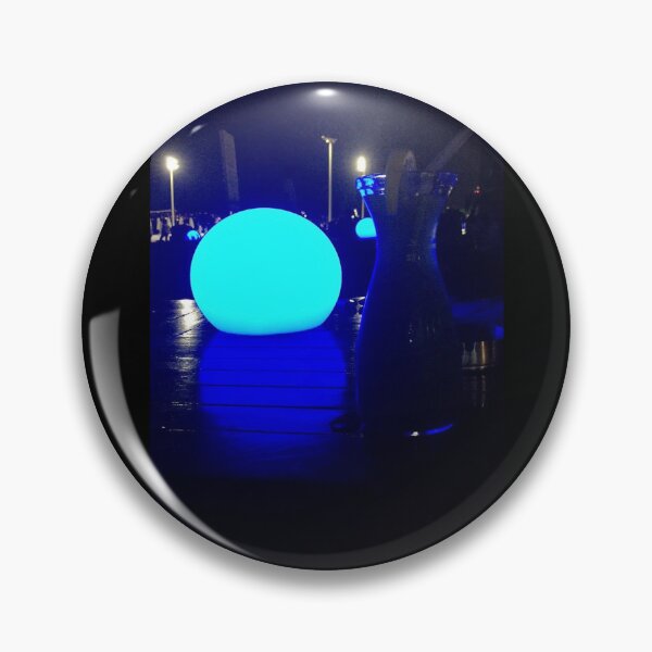 Item preview, Blue Night Lamp - Light Reflection designed and sold by Hana Moon.