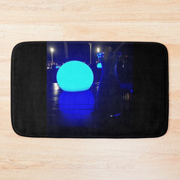 Item preview, Blue Night Lamp - Light Reflection designed and sold by Hana Moon.