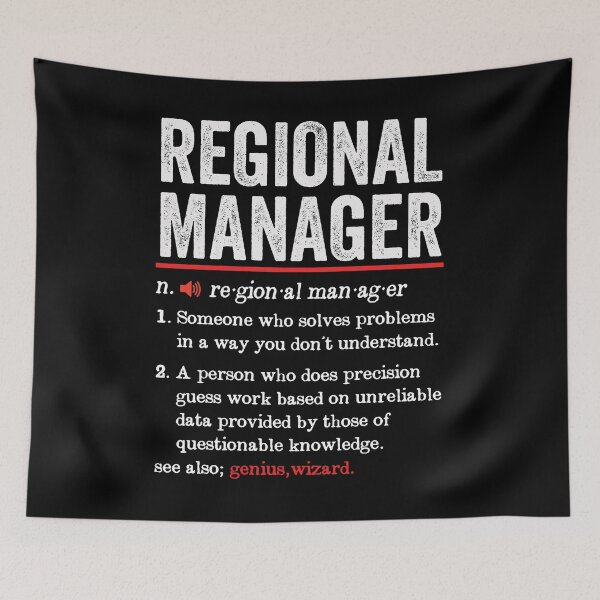 Item preview, Regional Manager Funny Definition: Regional Manager Gift - Regional Manager designed and sold by Adexyl.