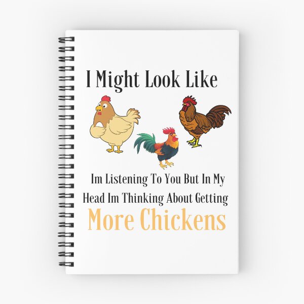 Item preview, I Might Look Like Im Listening To You But In My Head Im Thinking About Getting More Chickens designed and sold by badretop.