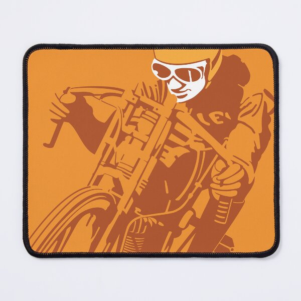 Item preview, Board Track Racer 3 Orange Background designed and sold by Saddle Bums.