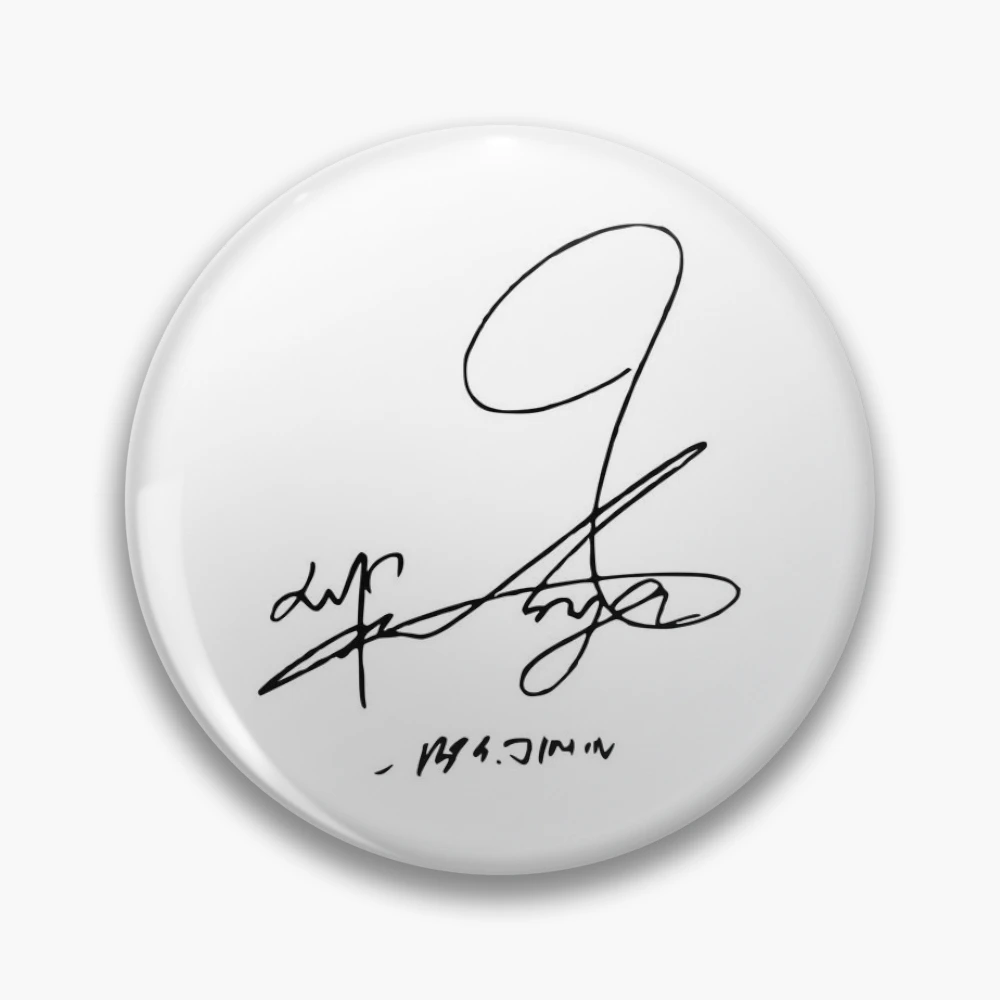 BTS Signature Necklace - bts V - bts Jimin - bts J-Hope
