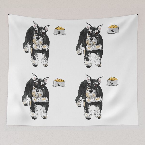 Item preview, miniature schnauzer dog designed and sold by Maful.