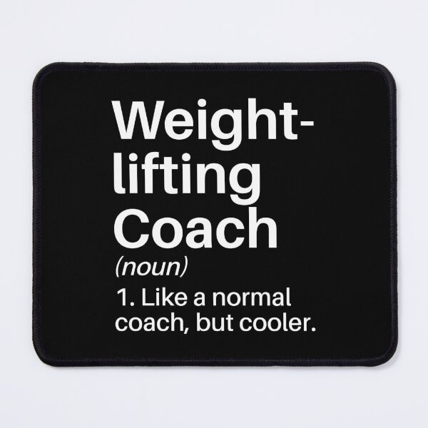 Item preview, Weightlifting Coach Funny Definition: Weightlifting Coach Gift - Fitness Gym Instructor designed and sold by Adexyl.