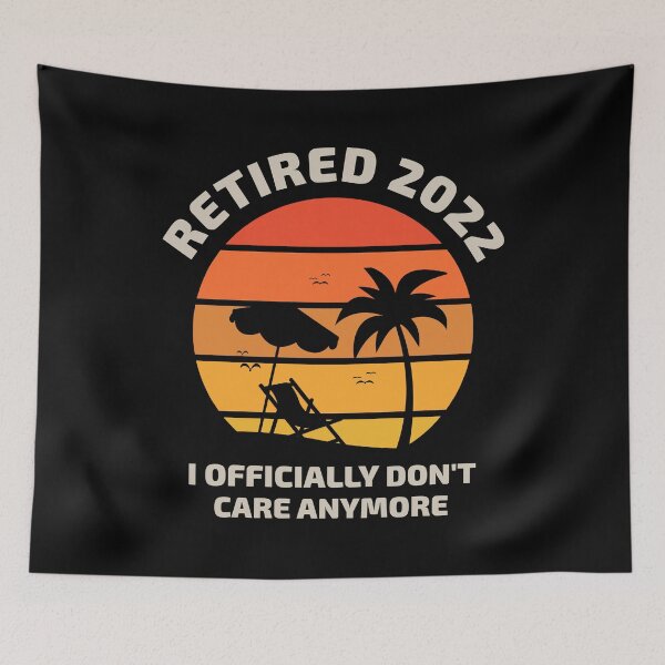 Item preview, Retired 2022 I Officially Don't Care Anymore designed and sold by soudaniet.