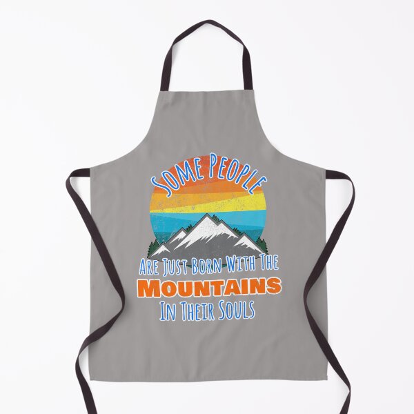 Item preview, Distressed Some People Born With Mountains In Their Souls Design designed and sold by Angela Mello.