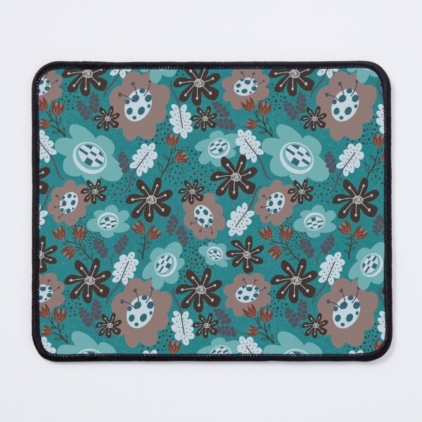 Item preview, Aqua floral designed and sold by SisterlyLove.