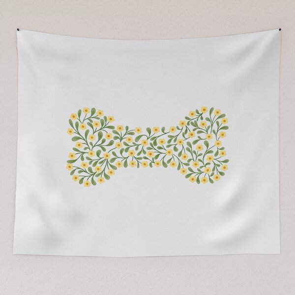 Item preview, Floral Bone | Yellow designed and sold by RebeccaFlaherty.