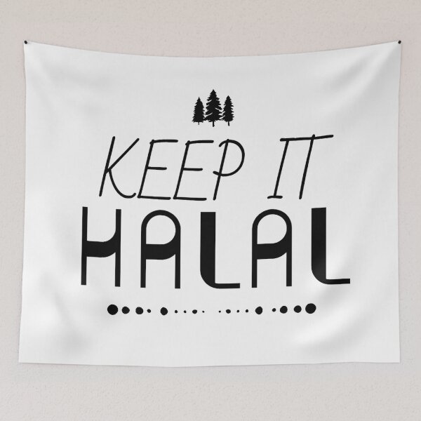 Item preview, Keep It Halal designed and sold by Nilima Bano ⭐⭐⭐⭐.