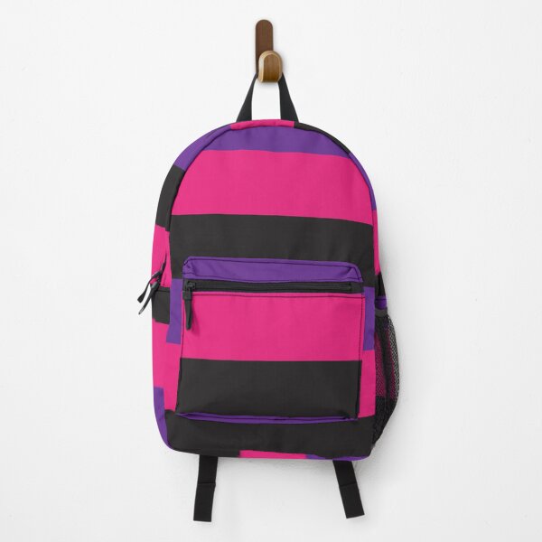 Item preview, Stripes Pink Purple Black designed and sold by ValeriesGallery.