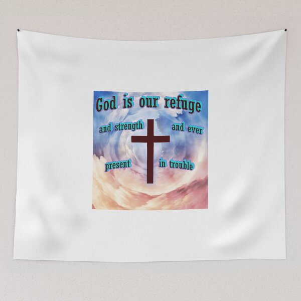 Item preview, God is our refuge and strength designed and sold by ILA-DODO.