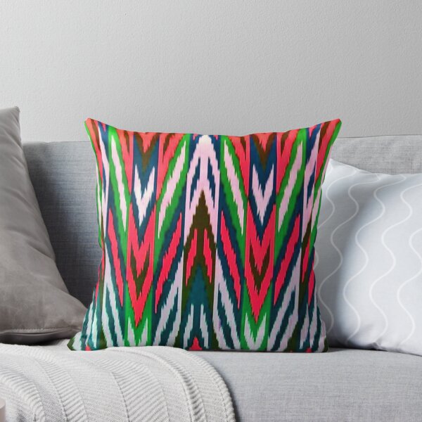 Item preview, The beams Uzbek ikat classical called atlas pattern designed and sold by LeFabriqueOuz.