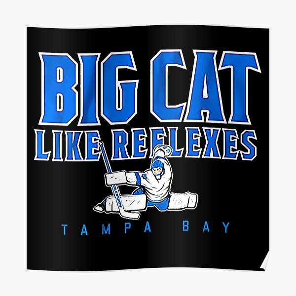 Andrei Vasilevskiy: Big Cat-like Reflexes, Youth T-Shirt / Medium - NHL - Sports Fan Gear | BreakingT