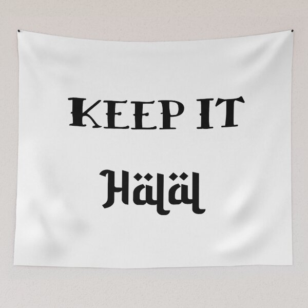 Item preview, Keep It Halal designed and sold by Nilima Bano ⭐⭐⭐⭐.
