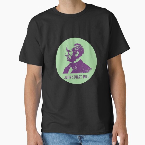 Item preview, John Stuart Mill Classical Philosopher  designed and sold by PhilosophyWear.