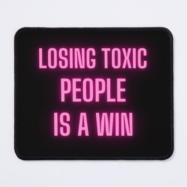 Item preview, Toxic People Funny Quote designed and sold by beunique5.