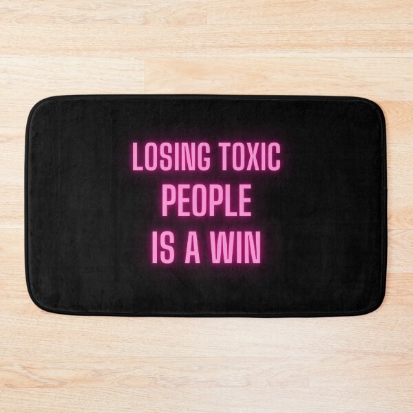 Item preview, Toxic People Funny Quote designed and sold by beunique5.