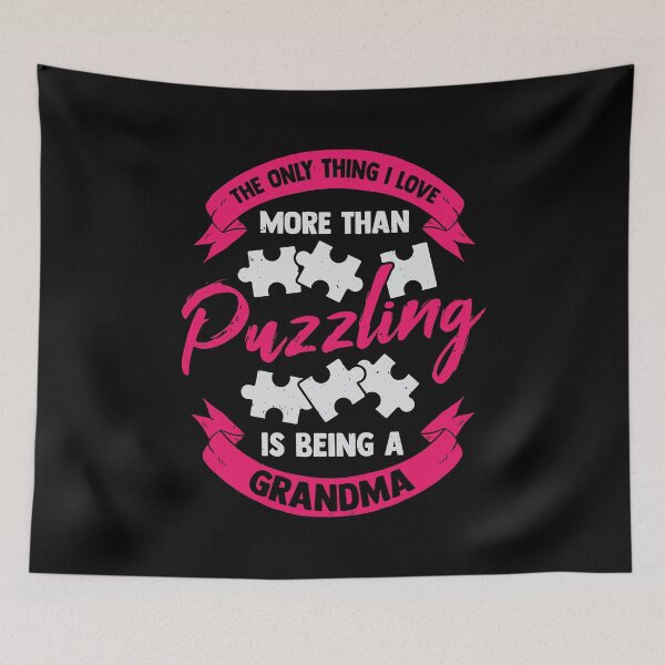 Item preview, Jigsaw Puzzle Puzzling Grandma Gift designed and sold by Marcid95.