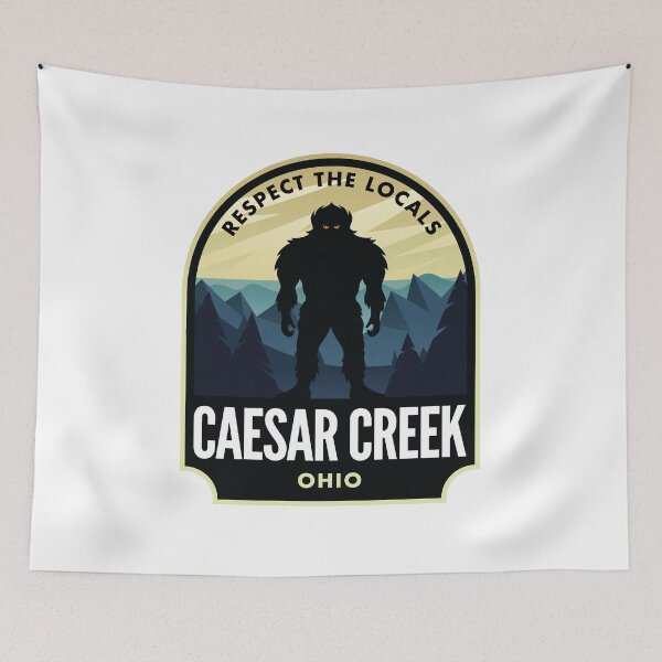 Item preview, Caesar Creek Ohio Bigfoot Sasquatch designed and sold by HalpinDesign.