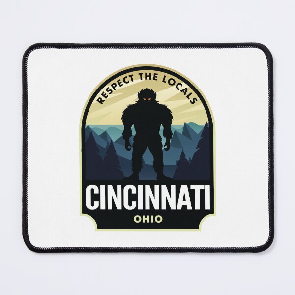 Item preview, Cincinnati Ohio Bigfoot Sasquatch designed and sold by HalpinDesign.