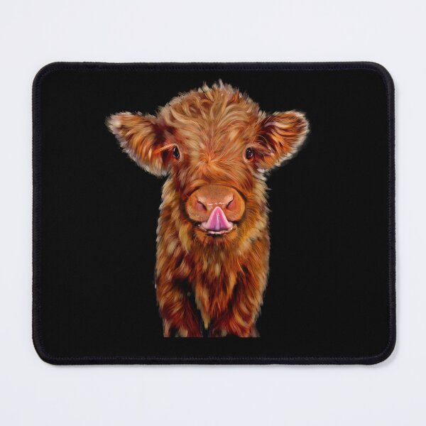 Item preview, Baby Highland Cow Drawing Scottish We Coo designed and sold by iPOPit.