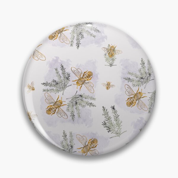 Item preview, Lavender and Bees designed and sold by Moon Fern Vintage.